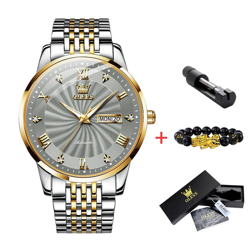 OLEVS Luxury Watch Men Automatic Mechanical Business Male Watch